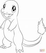 Coloring Charmander Pages Printable Drawing sketch template