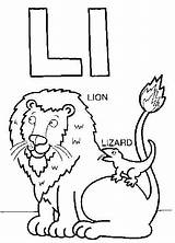 Coloring Pages Lion Letter Printable Lizard Clipart Colouring Abjad Start Book Ll Little Ones Letters Library Momjunction Alphabet Visit Kids sketch template