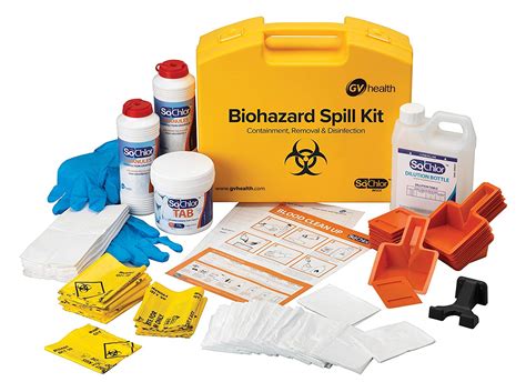 biohazard spill kit midi spills hh products