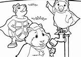 Pets Wonder Coloring Pages Coloring4free Film Tv Tuck Turtle Linny Backyard sketch template