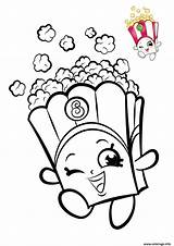 Shopkins Popcorn Kawaii Coloriages Shopkin Coloriez Schattige Ausmalbilder Nutella Adorables Colouring Poppy 1403 Heros Tekenen Omnilabo Mignon Kawai Ausmalen Donuts sketch template