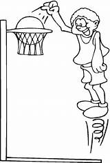Basketball Coloring Playing Pages Curry Stephen Printable Color Olimpicos sketch template