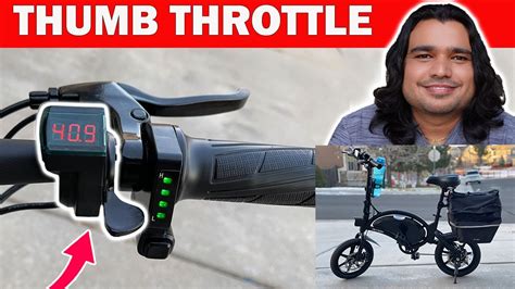 install  thumb throttle jetson bolt pro folding electric bike  costco  youtube