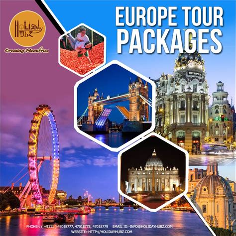 book europe holiday package  holidayhubz  avail  valid discount europe holidays