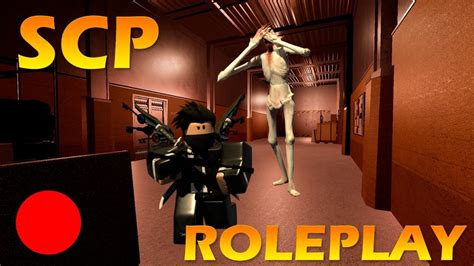 🔴roblox🔴 ¡jugando Scp Roleplay Youtube