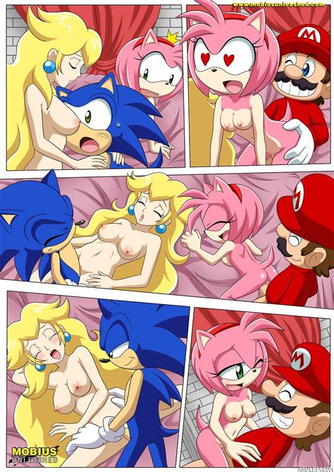 Mario And Sonic Sonic The Hedgehog By Palcomix Porn