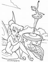 Tinker Tinkerbell Disney Adults sketch template