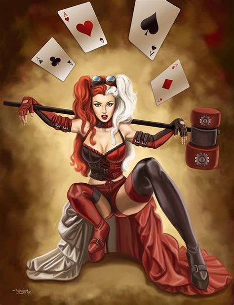 591 best images about comic art harley quinn on pinterest batman the animated series arkham
