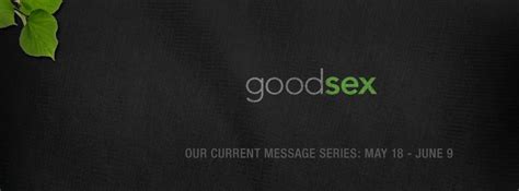 good sex church sermon series ideas