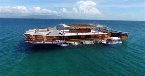 the new floating bar of lakawon island a negros occidental beauty philippines lifestyle news
