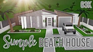 Bloxburg Beach House Ideas 20k