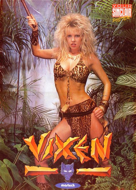 Controversy Erupted Over 1988 Vixen Video Game Box Cover