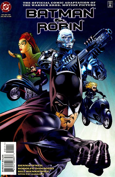 batman and robin the official comic adaptation of the