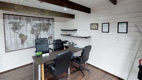 reasons   log cabin office   great work space articlecitycom