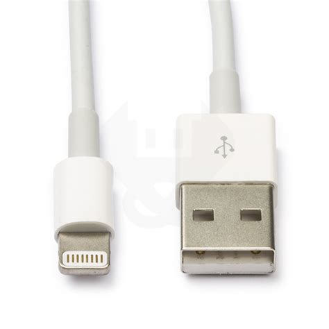 apple lightning kabel apple origineel  meter wit apple kabelshopnl