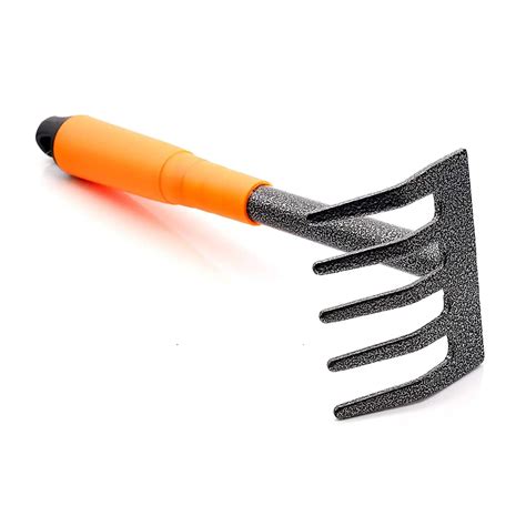 buy edward tools hand cultivator mini rake ergogrip  bend proof carbon steel design hand