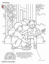Forgiveness Coloring Drawing Pages Getdrawings sketch template