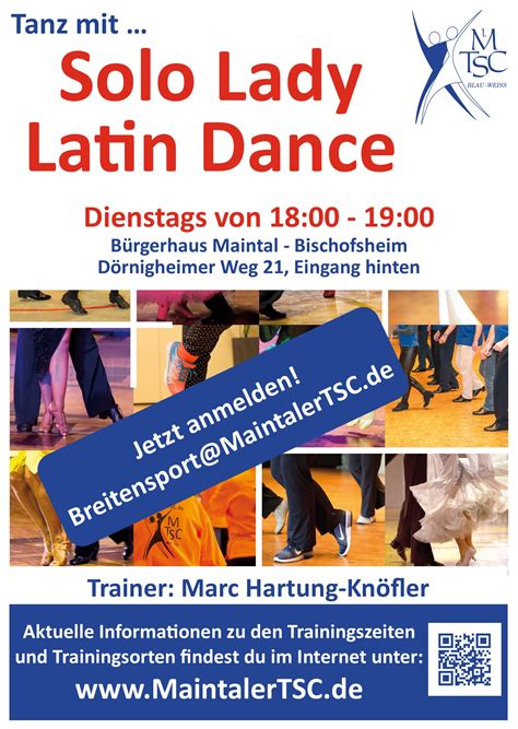 Solo Lady Latin Dance Neuer Kurs Start 24 August 2021 1