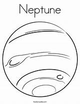 Neptune Coloring Drawing Planets Pages Twistynoodle Planet Colouring Mars Space Twisty Uranus Kids Sheets Template Color Print Noodle Jupiter Outline sketch template