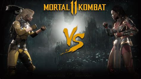 Mortal Kombat 11 Cassie Cage Vs Jacqui Briggs Кэсси Кейдж против