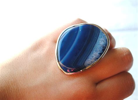 blue ring   etsy blue rings gemstone rings rings