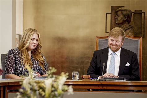 Kroonprinses Amalia Neemt Officieel Zitting In De Raad Van State Nrc