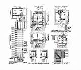 Elevator Autocad Machinery Cadbull sketch template