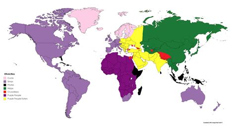 ethnicities    world mapporncirclejerk