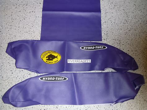 kawasaki  sx sxi pro jet ski hydro turf side pad cover kit sews purple stand  parts