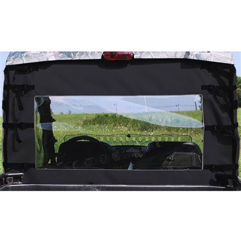 soft rear window  john deere gator xuv  xuv  xuv  rsx