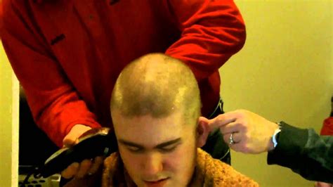 massive buzz cut time lapse must see youtube