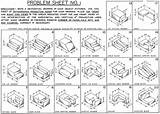 Orthographic Worksheets Isometric Worksheet Projection Sponsored Sheets sketch template