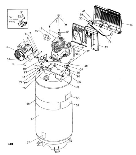 craftsman air compressor parts model  sears partsdirect