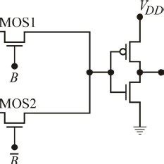 nmos transistor operating  pass transistor  scientific diagram