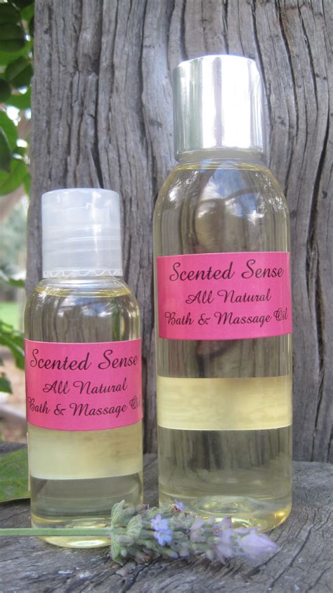 Scented Sense Natural Body Massage Oil Scent