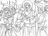 Jesus Judas Betrayed Betrays sketch template