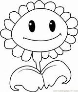 Sunflower Coloring Sunflowers Pooh Coloringpages101 sketch template