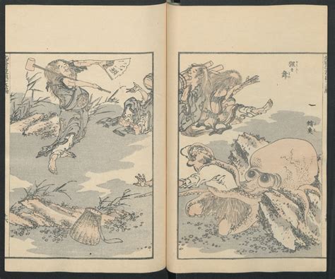 katsushika hokusai transmitting the spirit revealing the form of