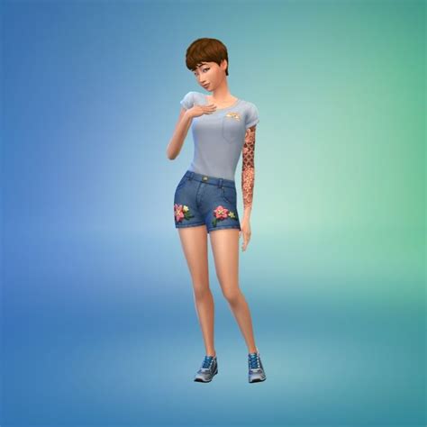 The Sims 4 Outfit 1 Sims 4 Clothing Sims 4 Outfits