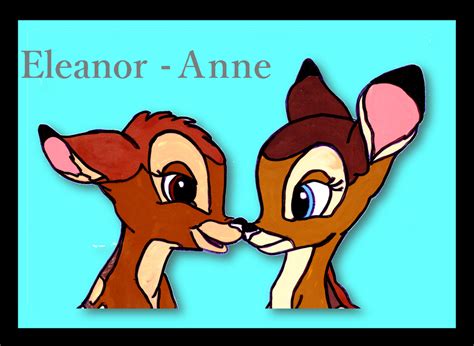 Bambi And Faline Animation Cel By Eleanor Anne6 On Deviantart