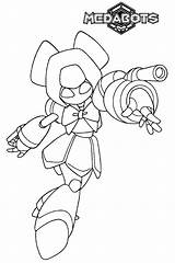Medabots Coloring Pages Coloringpages1001 sketch template