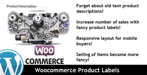 woocommerce product labels codecanyon columnsarray description ecommerce evgendob
