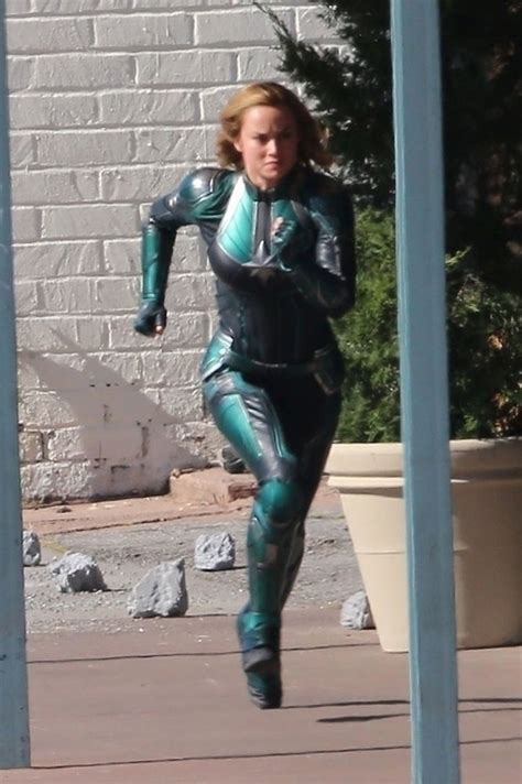 brie larson on the set of captain marvel in los angeles 04