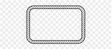Border Rope Vector Rectangle Clip Getdrawings sketch template
