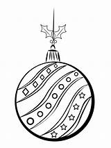 Palla Malvorlagen Albero Weihnachtsbaumkugel Baumschmuck Ornaments Stampare Colorkid Schnur Corda sketch template