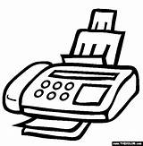 Fax Machine Coloring Clipart Pages Inventions Great Clip Gif Clipartmag Thecolor sketch template