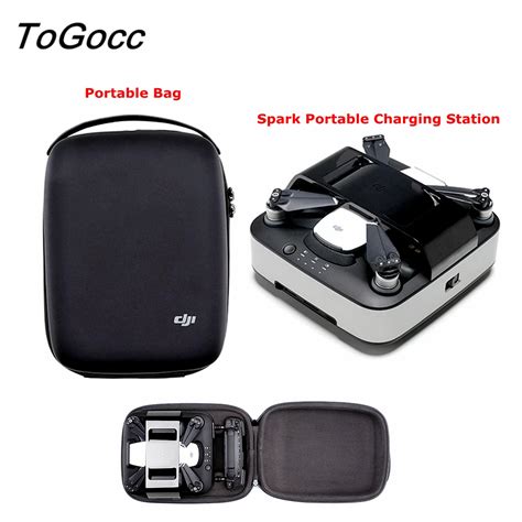 dji spark portable battery charger charging station bag case eva waterproof carry box  dji