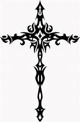 Cross Tribal Tattoo Designs Tattoos Crosses Clipart Cool Cliparts Outline Clip Library Beautiful Men Clipartbest Deviantart Onlytribal Guardado Dragon sketch template