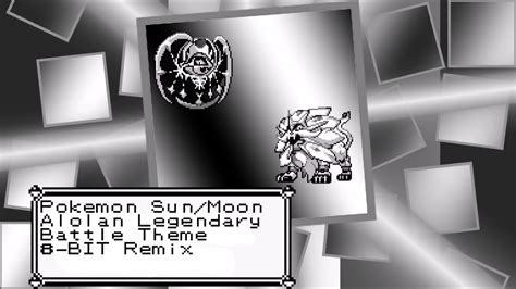 Pokemon Sun Moon Legendary Solgaleo And Lunala Battle 8 Bit