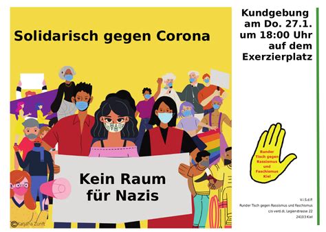 runder tisch kiel solidarisch gegen corona kein raum fuer nazis
